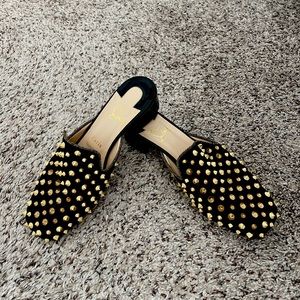 Christian Louboutin Studded Mules